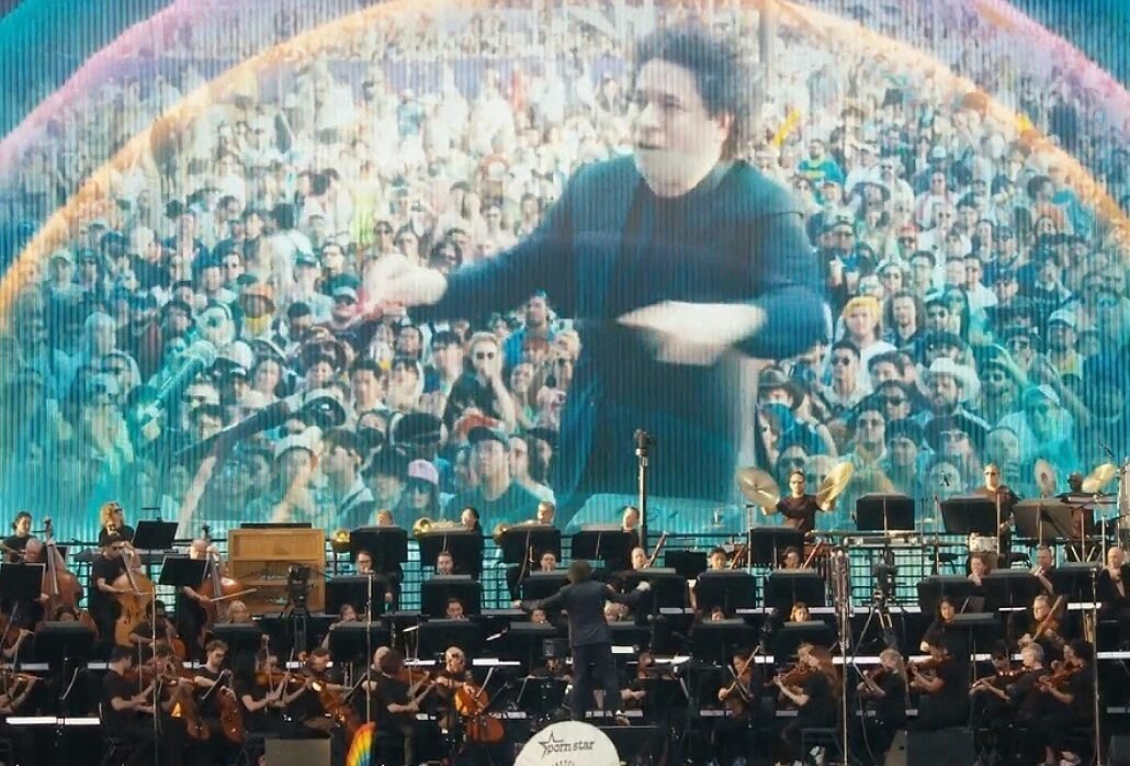 Chris Martin presentó a Gustavo Dudamel y a la Sinfónica Simón Bolívar en Londres