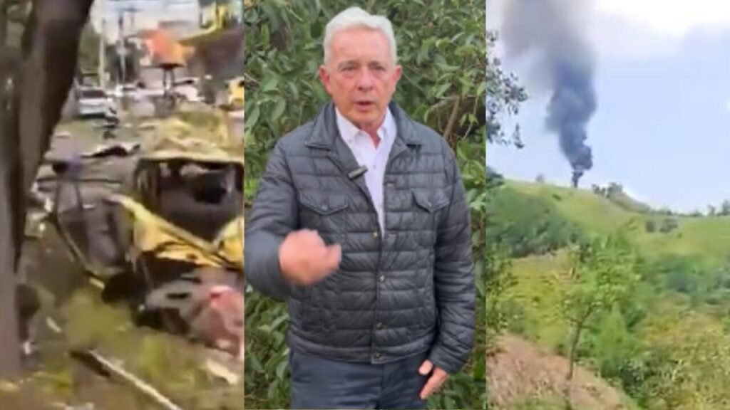 Álvaro Uribe: «O derrotamos el narcoterrorismo con ayuda internacional o acaba con Colombia»