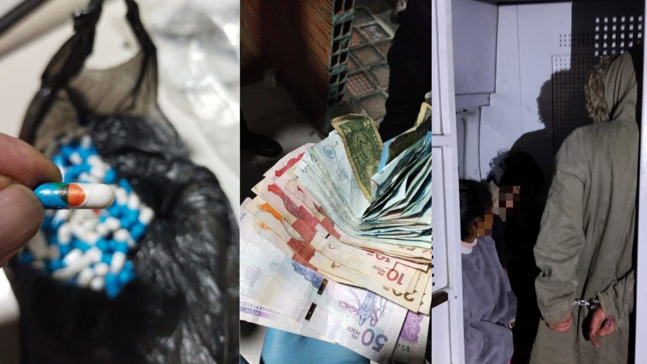 Capturan bazuco en operativo en Bogotá