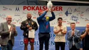 Keydomar Vallenilla y Angelin Venegas se proclamaron campeones absolutos en el prestigioso torneo europeo