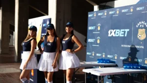 Juegos, emoción y fantásticos premios: 1xBet volvió a deleitar a los aficionados durante un partido del Caracas F.C.
