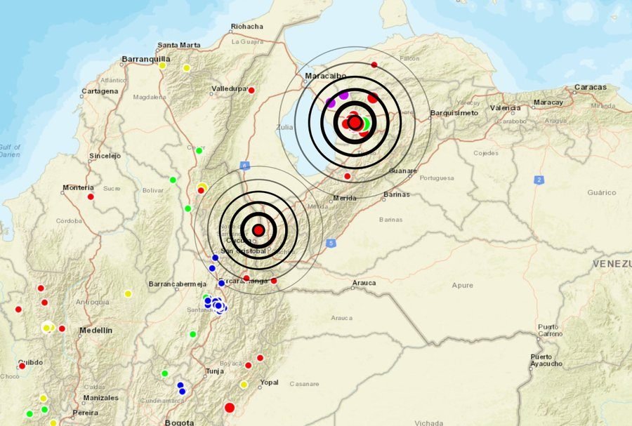 Funvisis detectó varias réplicas tras el potente sismo de magnitud 6