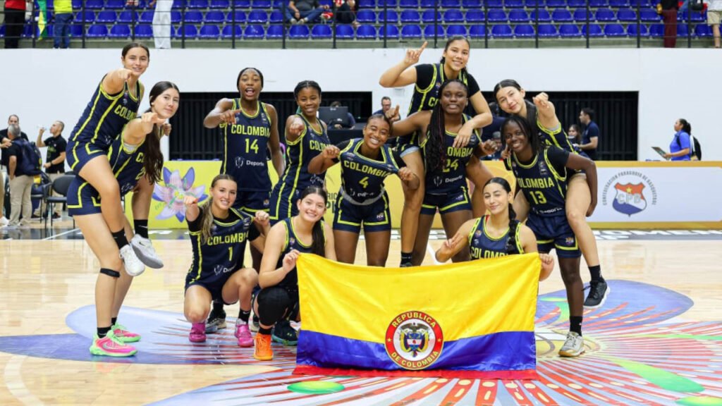 Colombia cierra con victoria y se asegura el quinto lugar en el Sudamericano FIBA Sub-17 de Baloncesto