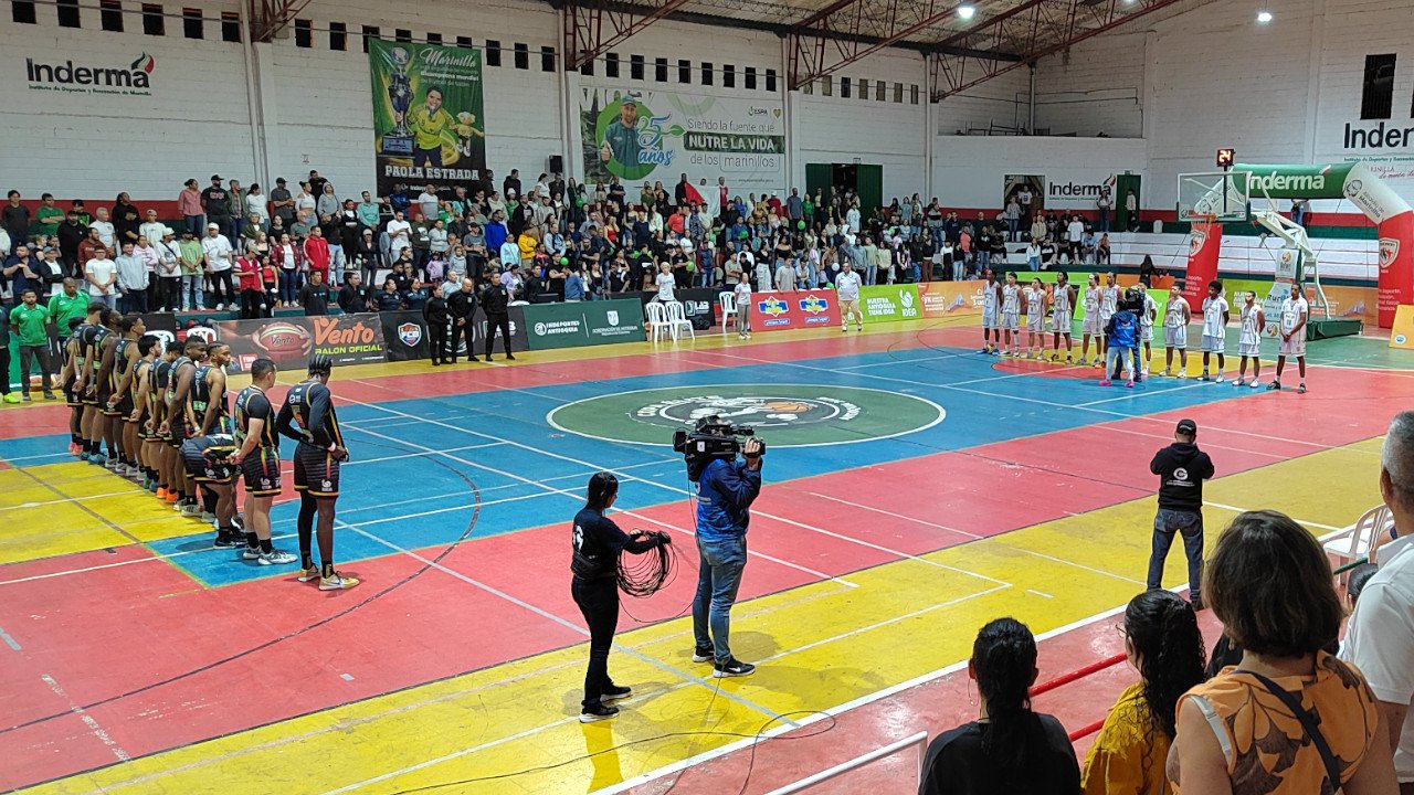 ¡Es hoy, es hoy! Marinilla recibe el tercer juego de la final de la Copa Élite de Baloncesto de Antioquia