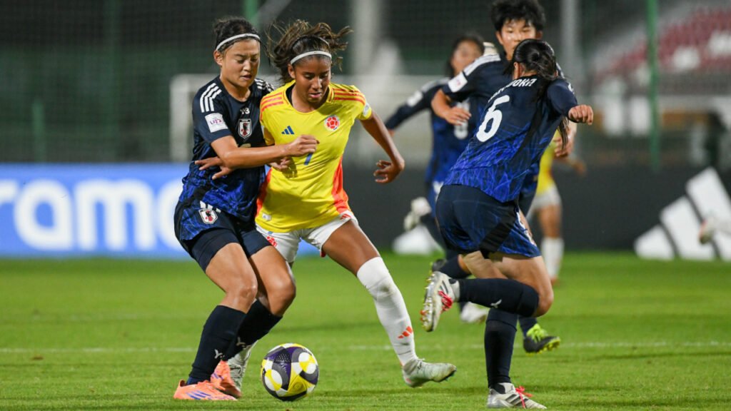 ¡Adiós al sueño! Colombia Sub-17 Femenina, goleada y eliminada del Mundial por Japón