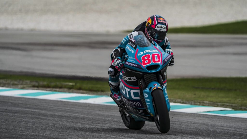 ¡Directo a la Q2! David Alonso brilla en Malasia y confirma su buen momento en Moto2
