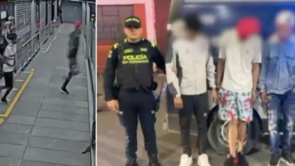 ¡Cayeron los del ‘raponazo’! Tres hombres fueron capturados tras robar en TransMilenio