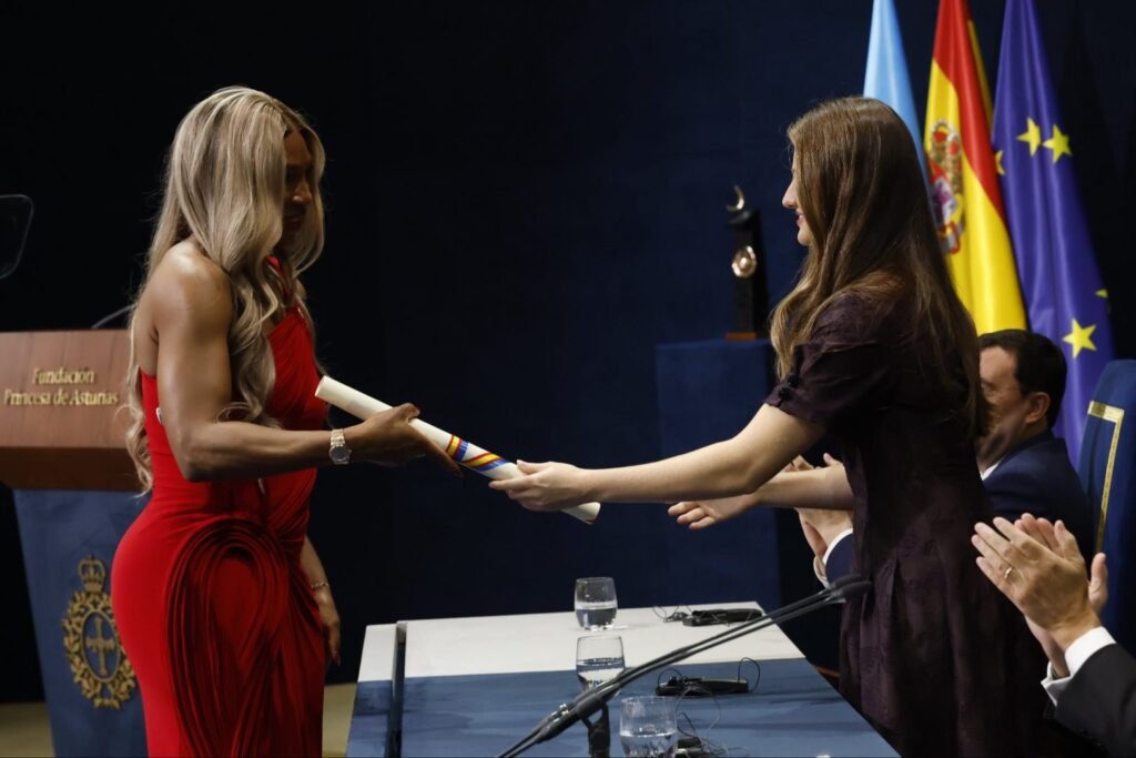 La princesa Leonor honra la carrera y legado de Serena Williams: “Nadie podría entender hoy el tenis sin ti”