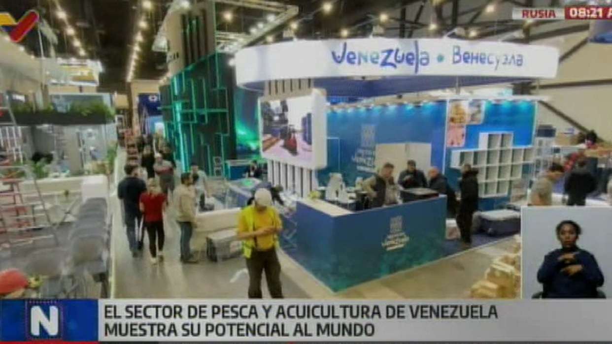 Venezuela participa en Foro de Pesca y Exposición de Mariscos Rusia 2025