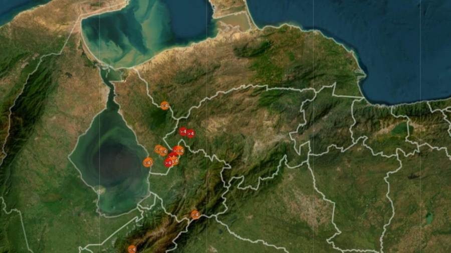 Funvisis reporta 189 sismos en Venezuela durante la última semana