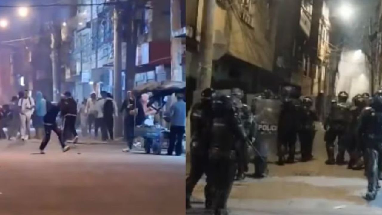 Disturbios en Suba, Bogotá: Intervención del Undmo/Min30