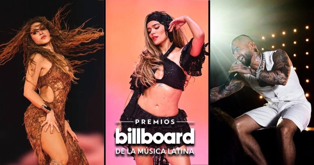 Las grandes fortunas de los 11 artistas colombianos que se peleam los Billboard