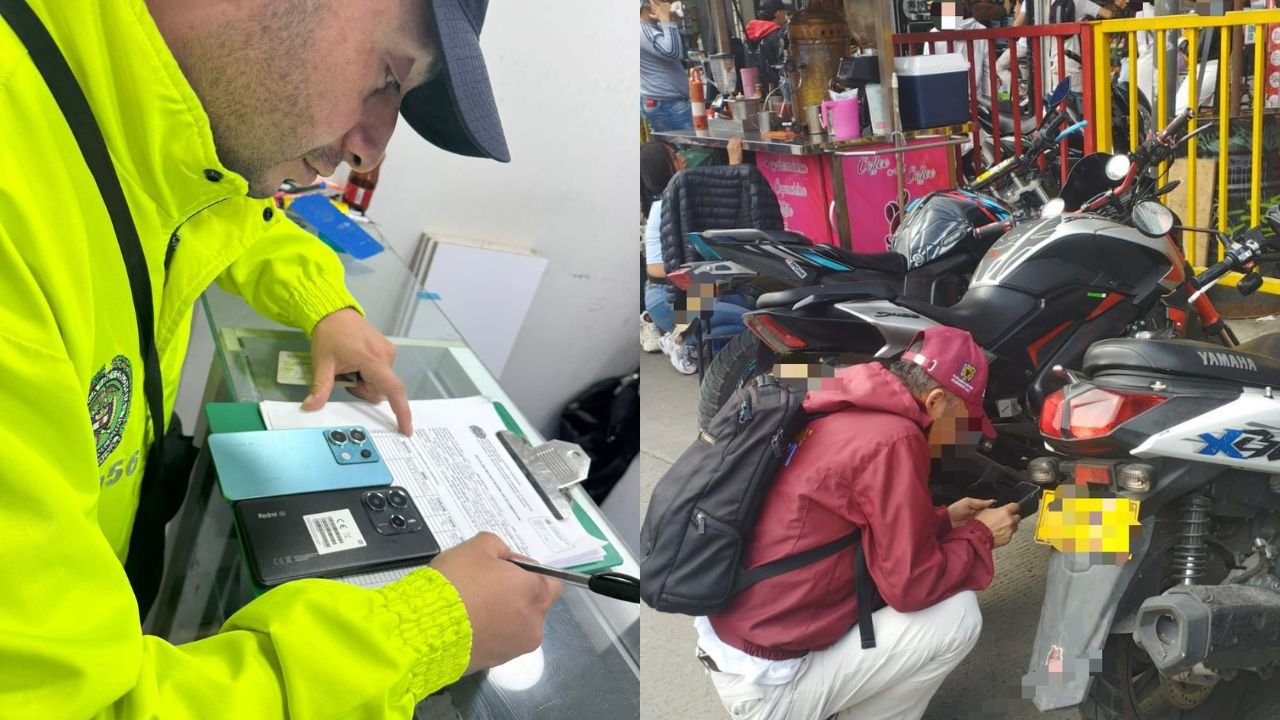 Operativo en Bogotá deja 26 celulares incautados por manipulación o reporte de hurto