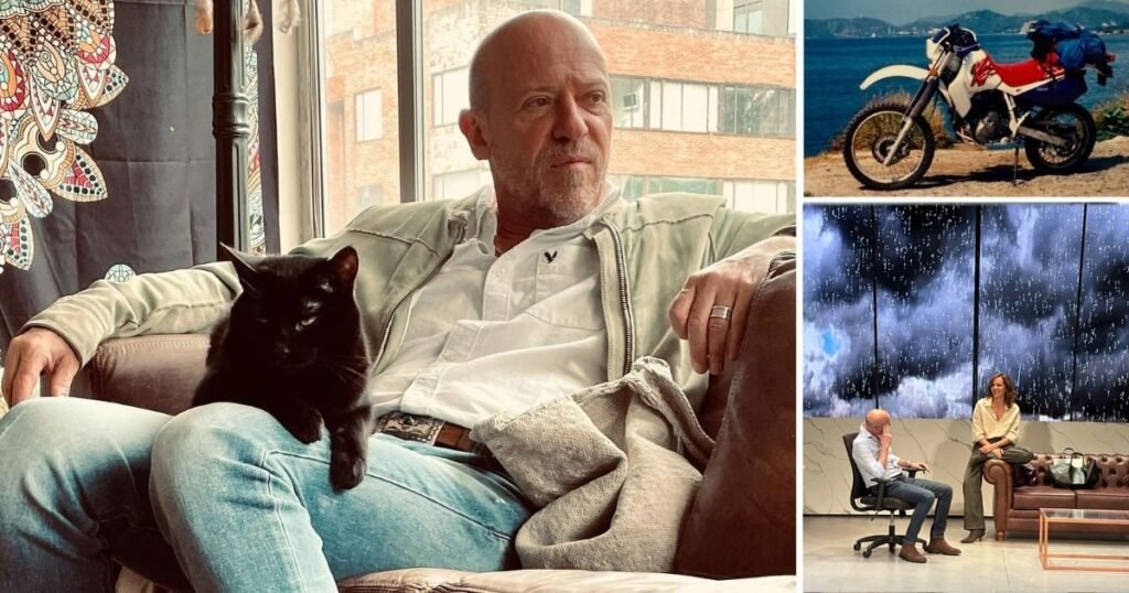 Diego Trujillo, un galán de 65 años que esconde sus secretos entre la soledad, las cámaras y el teatro