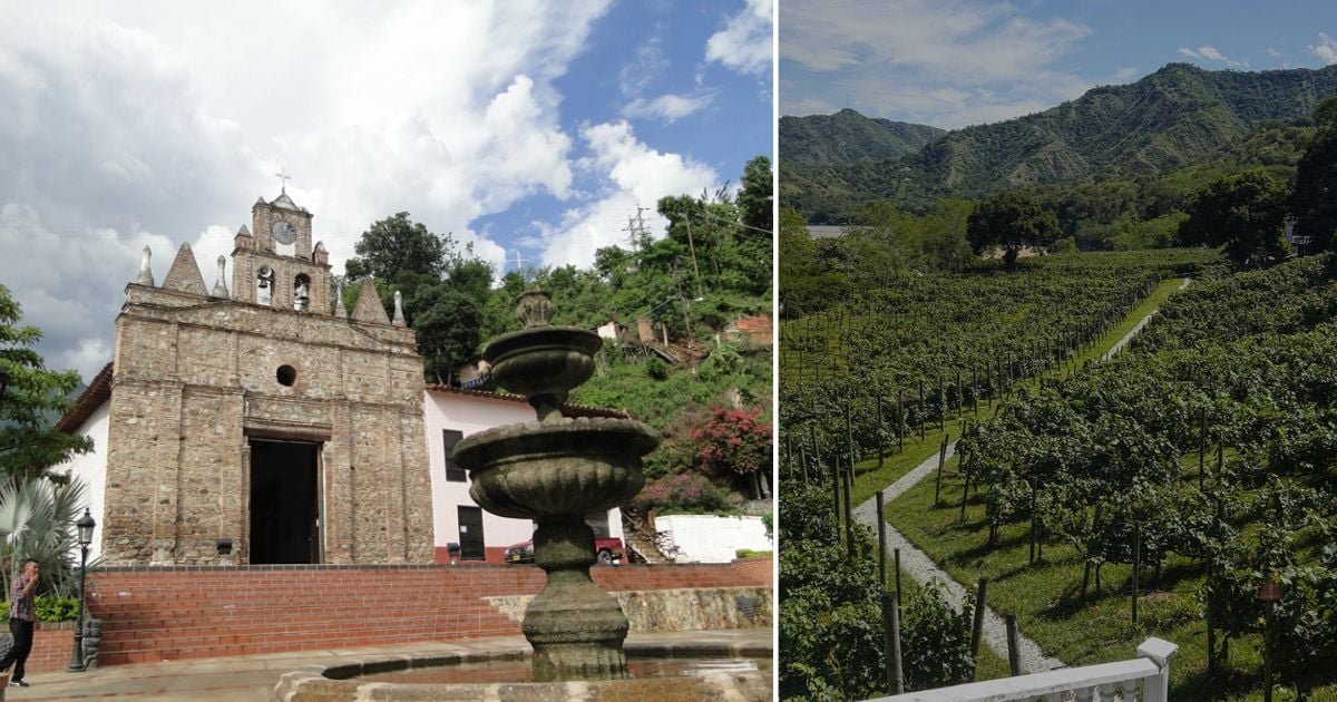 Cuál es el pueblito de Antioquia donde se produce uno de los vinos más famosos de Colombia