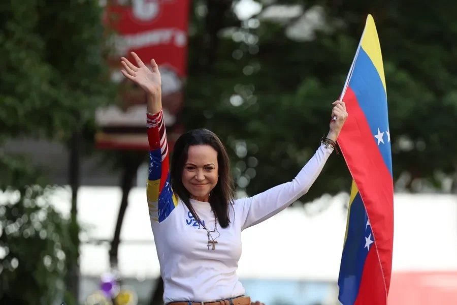 La líder opositora de Venezuela María Corina Machado, Premio Nobel de la Paz 2025
